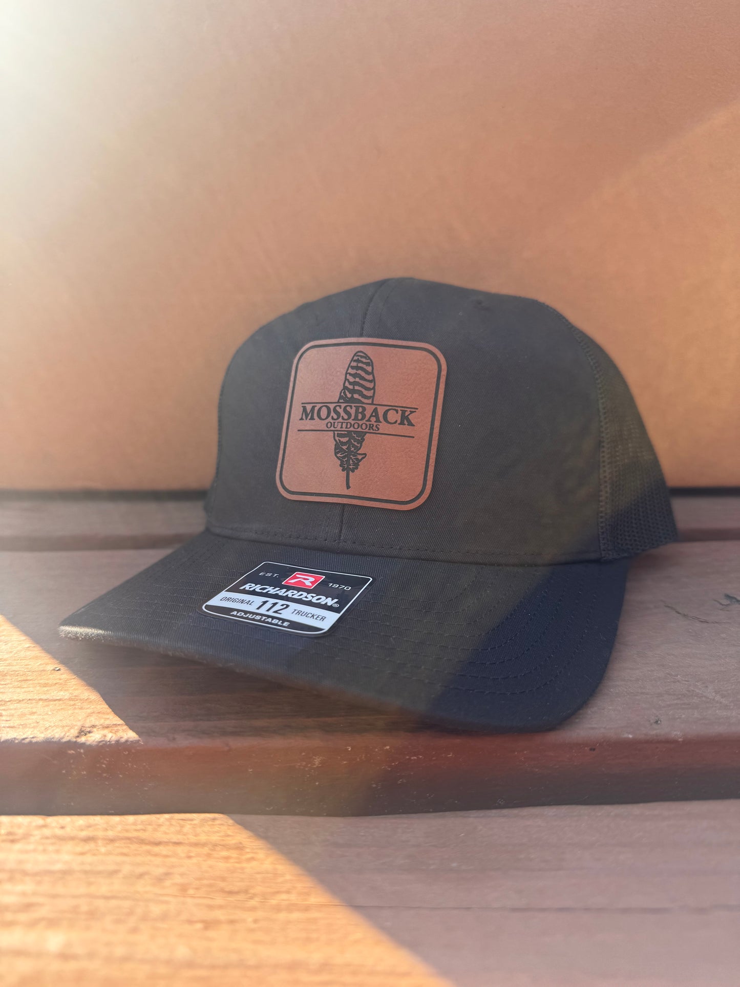 Richardson Mesh-back Leather Patch