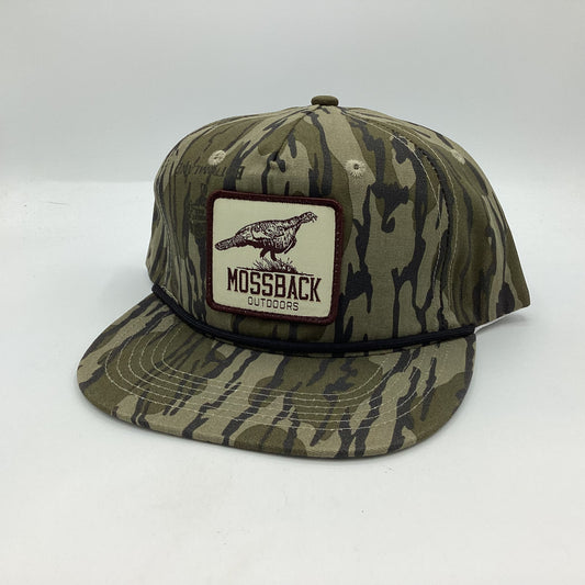 Wild Turkey Rope Hat Tan Patch