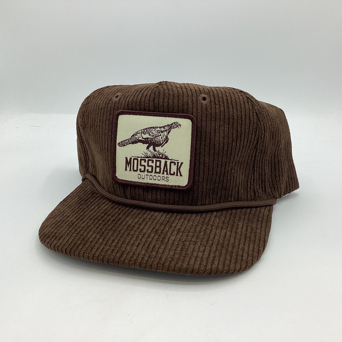 Wild Turkey Rope Hat Tan Patch