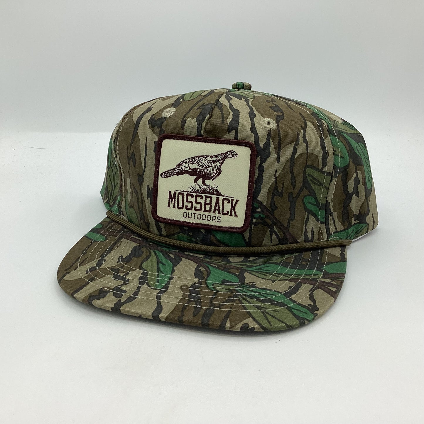 Wild Turkey Rope Hat Tan Patch